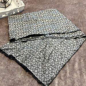 MICHAEL Michael Kors Colorblocked MK Patterned Scarf